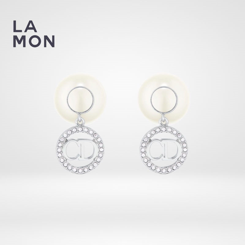 ディオール ピアス DIOR TRIBALES EARRINGS メタル レジン パール