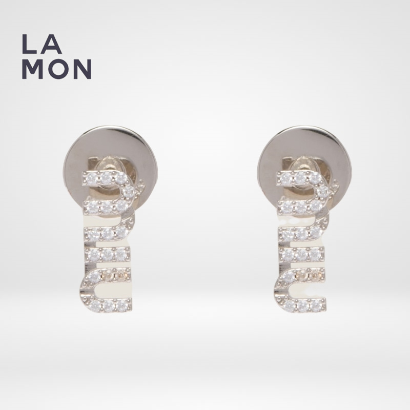 ミュウ ミュウ ピアス MIU MIU METAL EARRINGS WITH CRYSTALS メタル