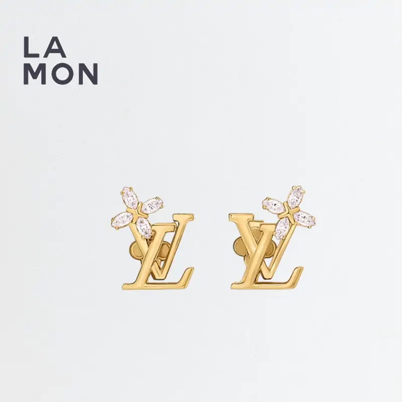 ルイ ヴィトン ピアス LOUIS VUITTON M02116 LV Iconic Flower