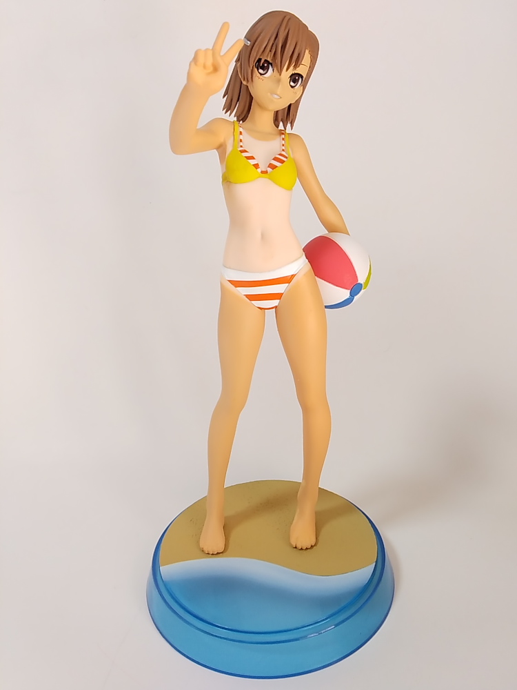 とある科学の超電磁砲S 御坂美琴 水遊びフィギュア アニメVer.(未使用品) a