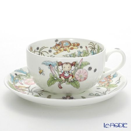 Noritakeとなりのトトロ カップ＆ソーサー＋大皿セット箱付き