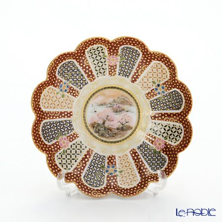 空女 さん作 京薩摩 豆皿 空女 さん作 京薩摩 豆皿 空女