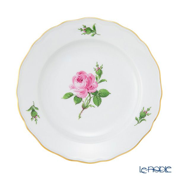 マイセン MEISSEN ピンクローズ/忘れな草 プラーク 陶板画 マイセン