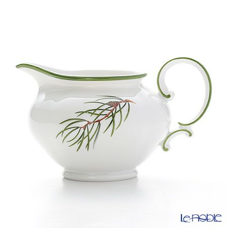 希少 アウガルテン AUGARTEN モミの枝 プレート 2客 ハンドペイント