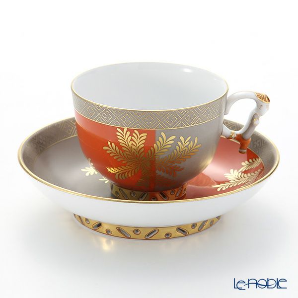 ヘレンドシノワズリ羊歯文様