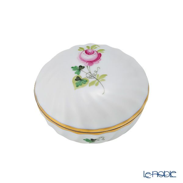 ヘレンド (HEREND) ウィーンのバラ シンプル VRHS ラウンドボックス