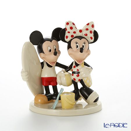 ディズニー LENOX ミッキーミニー Fun In The Sun フィギュア