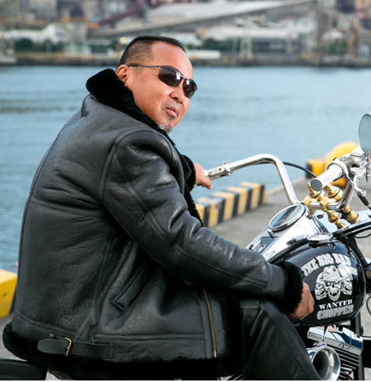 ラム革フライトジャケットB－3（ムートン）羊 暖かい 一生ものの