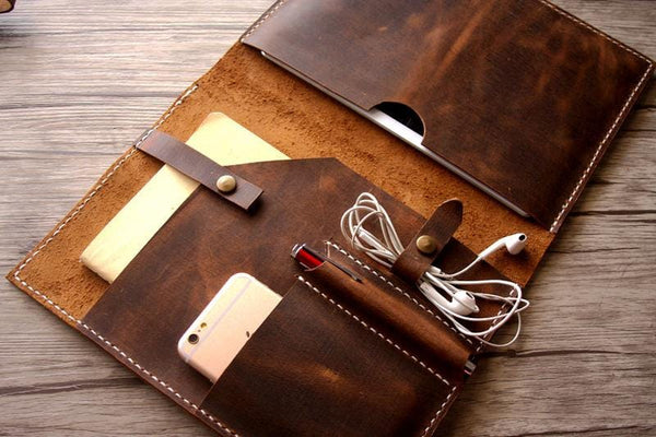 Leather Macbook Pro Case 13 inch Retina - LeatherNeo