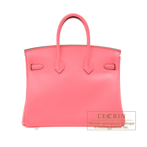 エルメス バーキン25 ローズアザレ スイフト シルバー金具 | エルメス