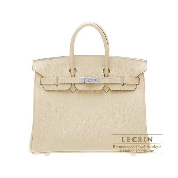 エルメス バーキン25 パルシュマン ヴォーエプソン シルバー金具