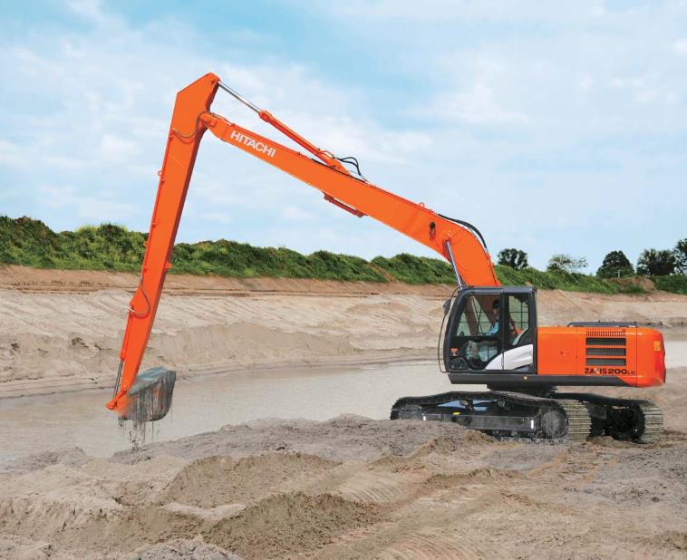 Hitachi ZX330LC-5G H22 excavator specs & dimensions (2017 - 2025