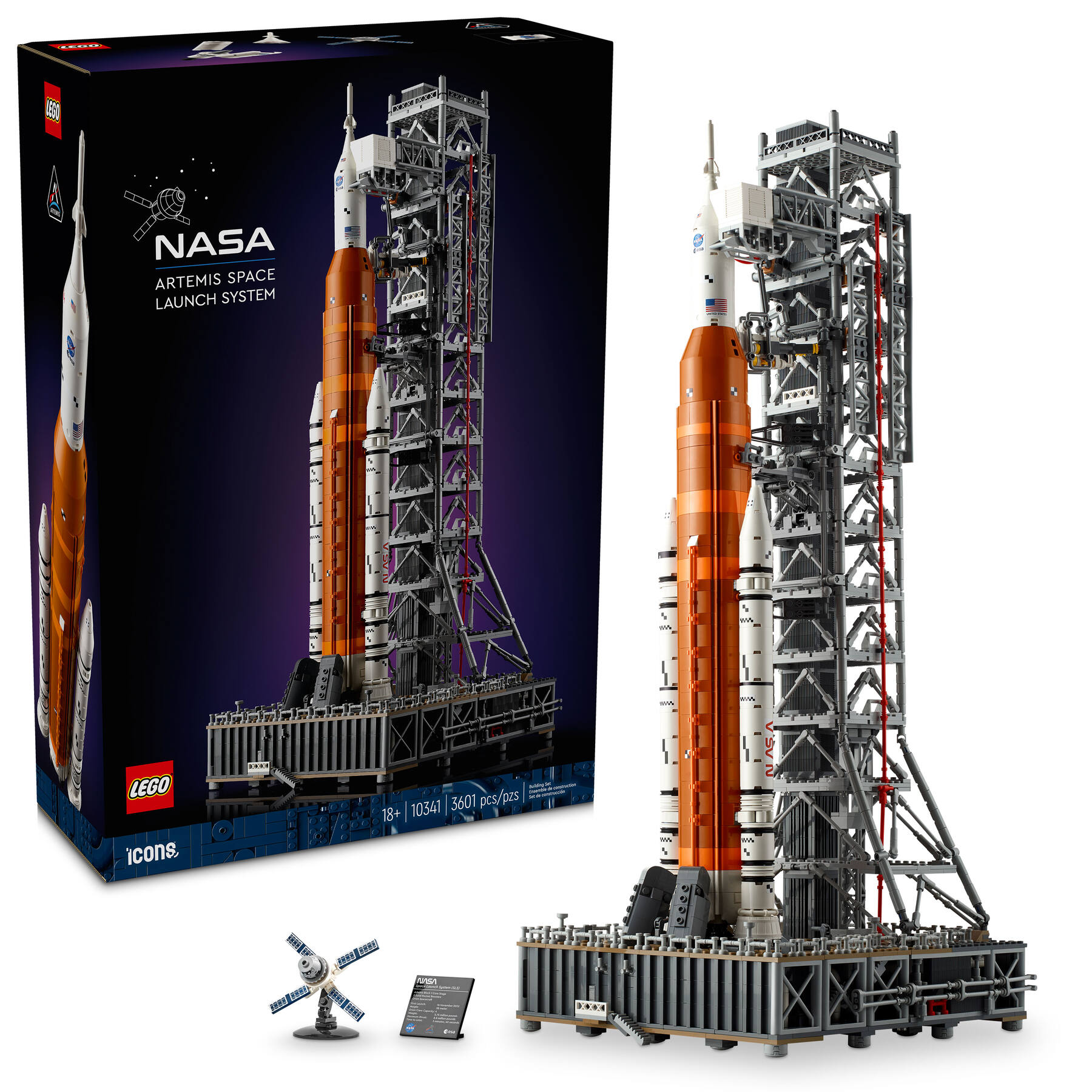 NASA アルテミス スペース・ローンチ・システム 10341 | LEGO® Icons