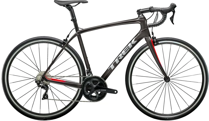 Trek Domane SL 5 Road Bike 2019 Dnister Black/Viper Red