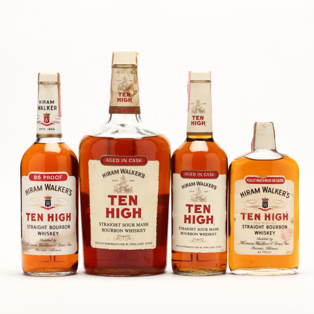 Ten High Kentucky Straight Bourbon Whiskey (Lot 1188 - Rare