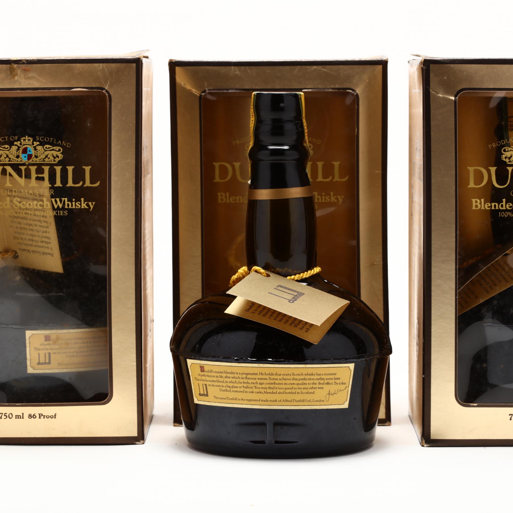 Dunhill Old Master Blended Scotch Whisky (Lot 2226 - Rare Spirits