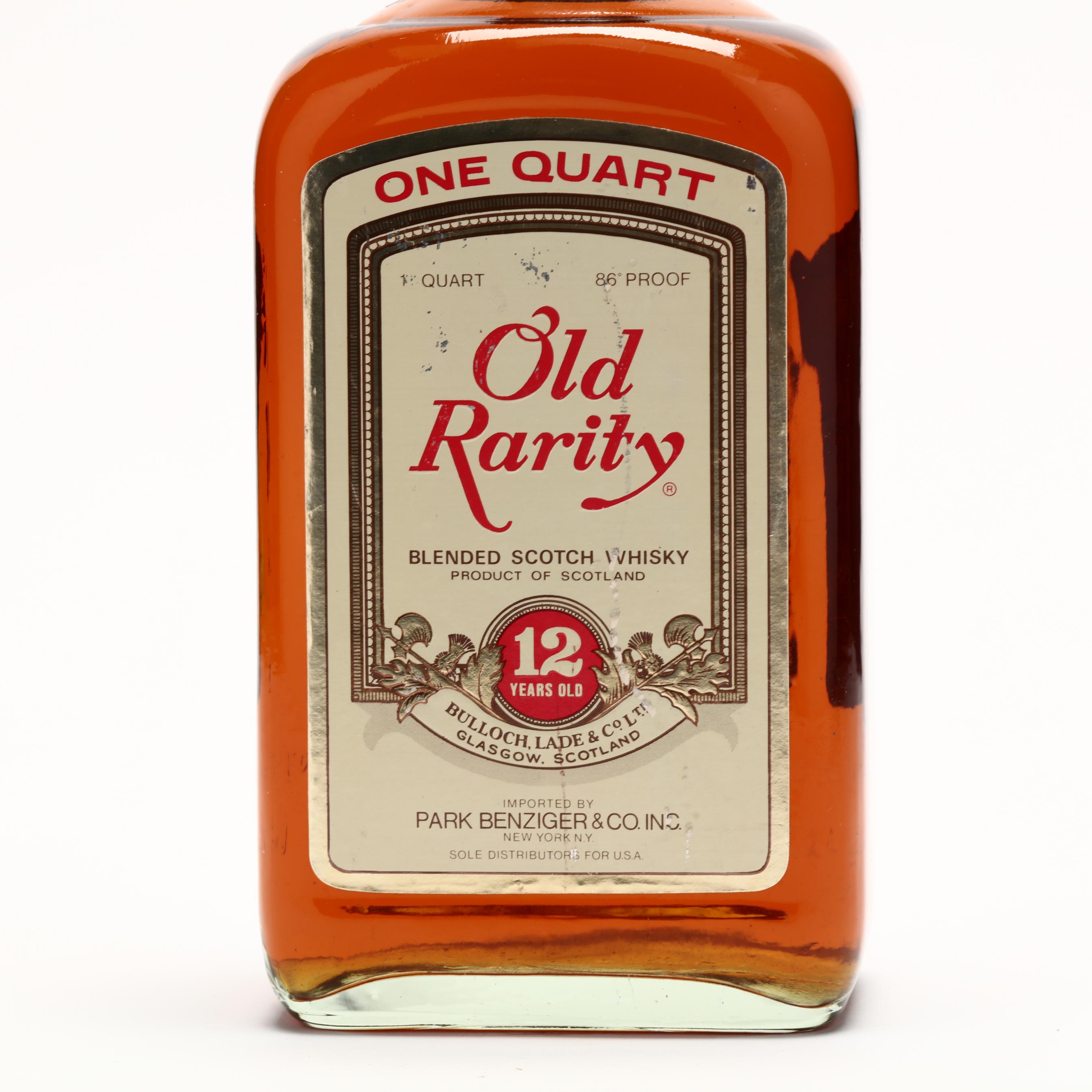 Old Rarity Blended Scotch Whisky (Lot 3149 - Rare SpiritsMar 11