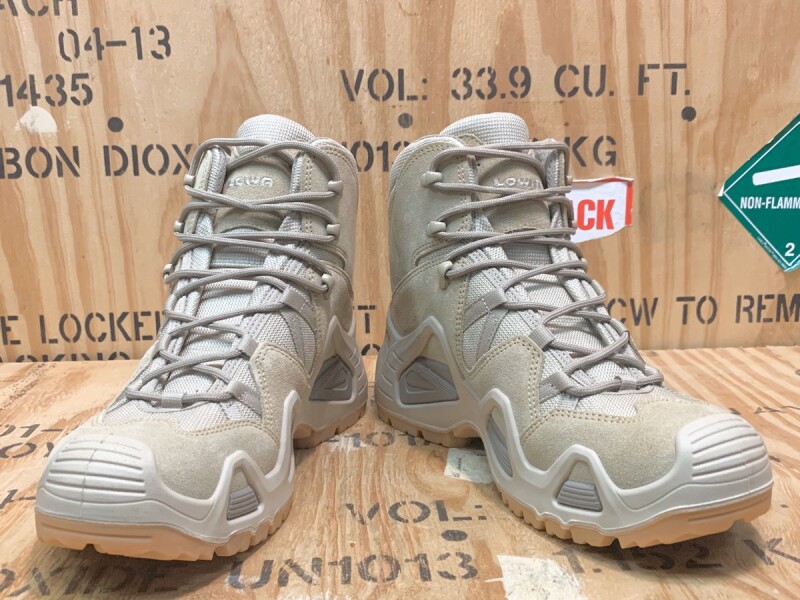 米軍実物 LOWA タクティカルブーツ ZEPHYR MID TF デザート 9M