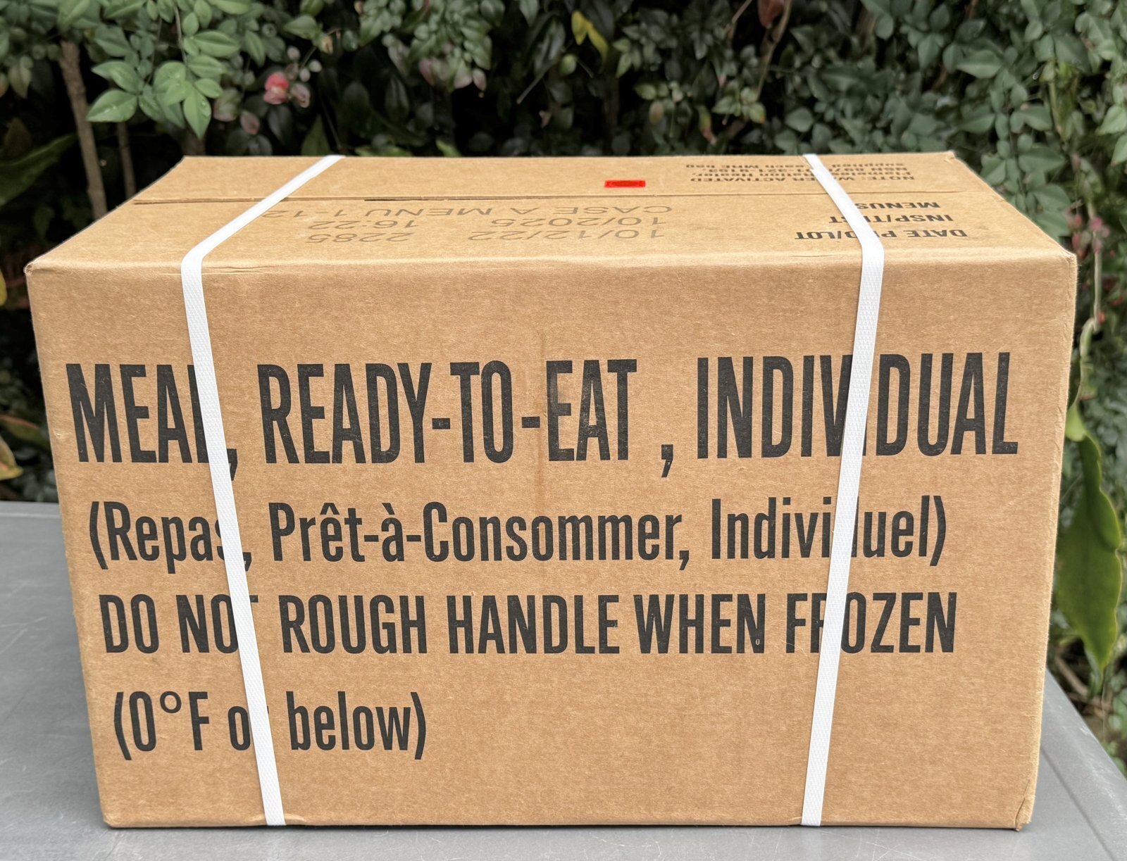 2028年期限】米軍 MRE レーション ケースB 2028年期限】米軍 MRE