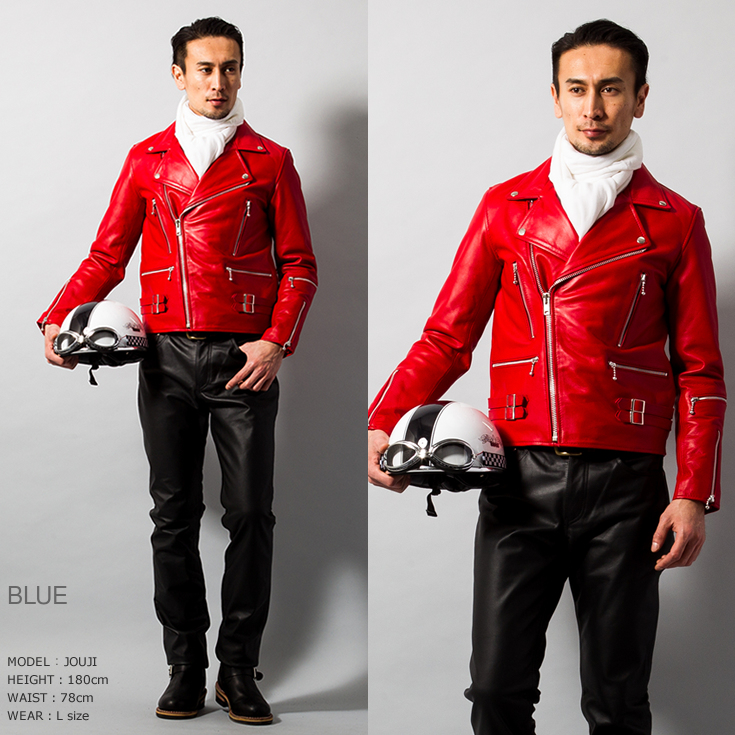 Horn Works 本革 UKダブルライダースジャケット メンズ ホーンワークス