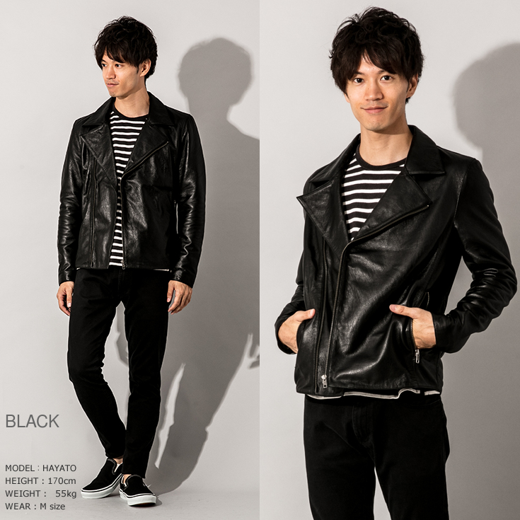 AlphaTauri アルファタウリ レザージャケット 本革 メンズ ALPHA