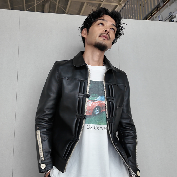 VaLLet 本革 レザージージャン メンズ ヴァレット VALLET06VG レザー