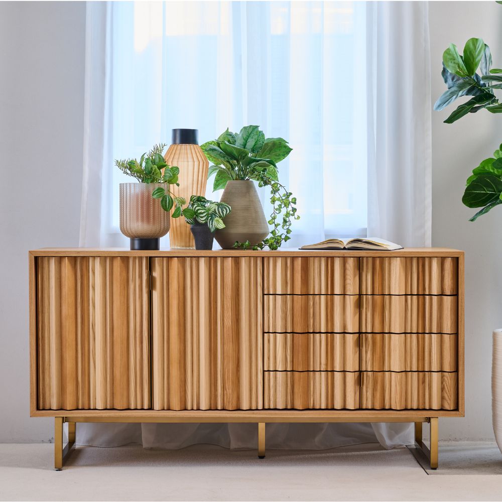 コンサーティーナ ネイチャー 146x40cm キャビネット/ サイドボード