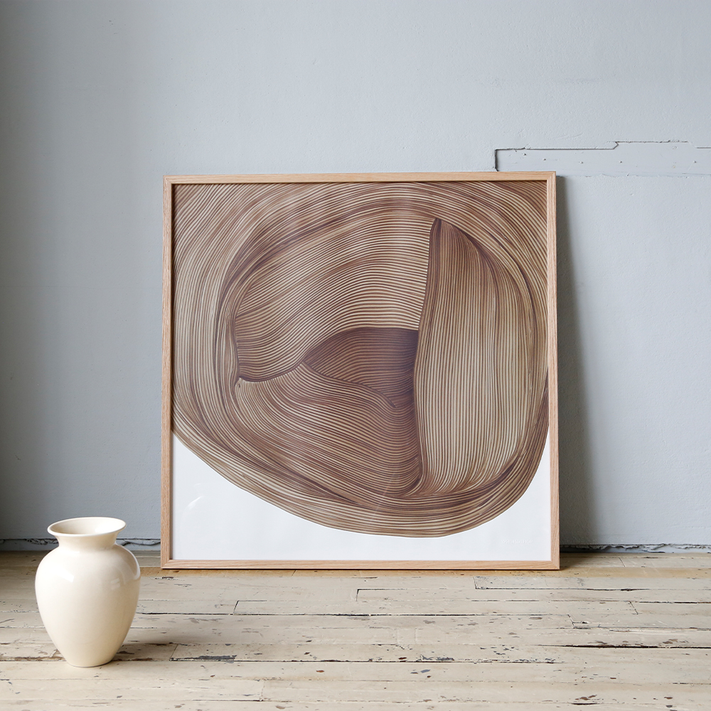 ロナン・ブルレック ポスター Drawing 5 アルミフレーム付き 在庫なし