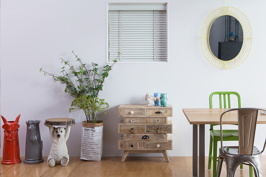 アニマルサイドテーブル ポーラーベア - サイドテーブルの通販