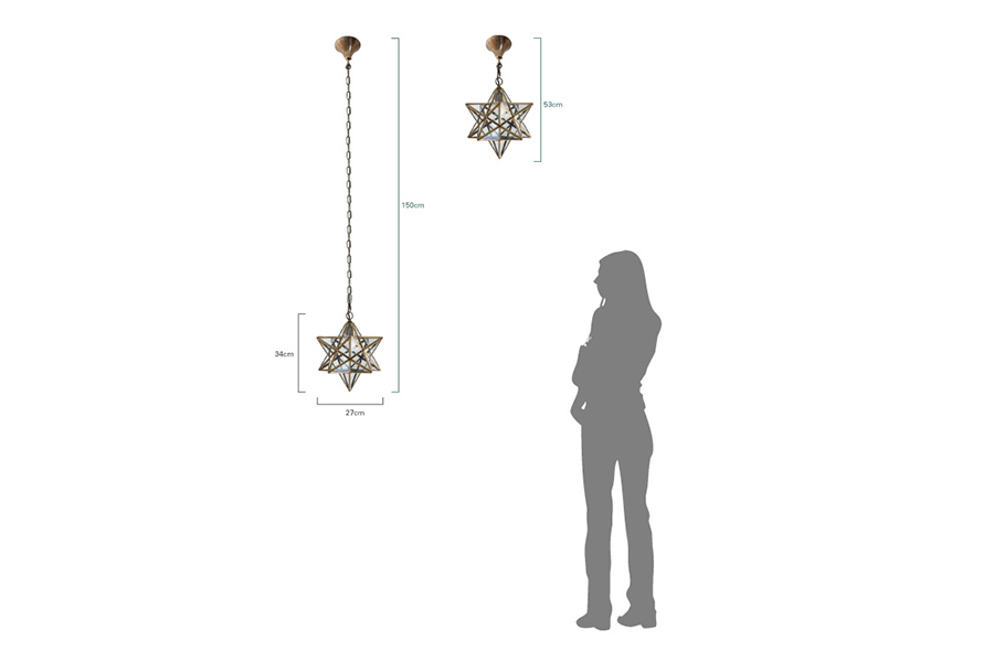 Etoile（エトワール）クリア ペンダントランプ - ペンダントライトの