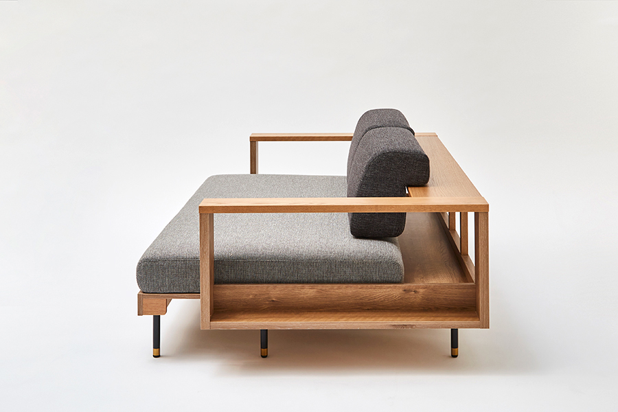 SYU（シュウ） ソファベッド（ナチュラル）190cm - ローソファ・フロア