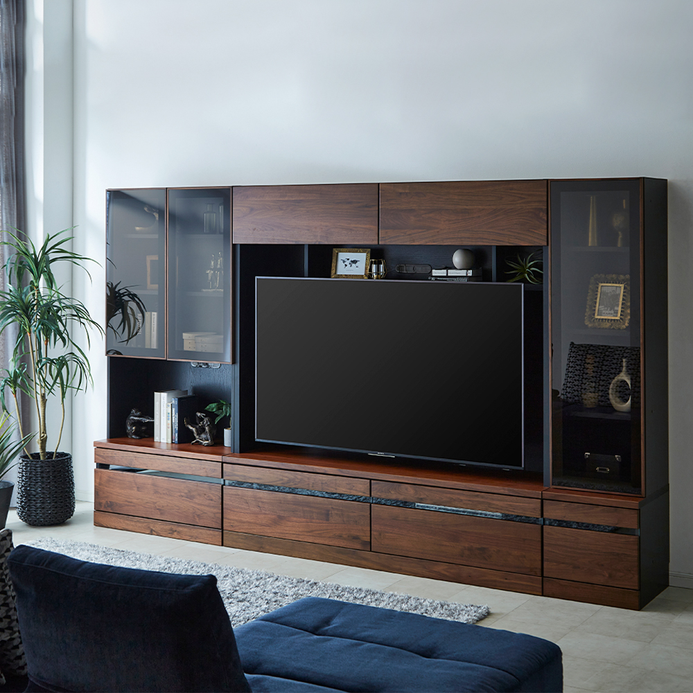 モデラートⅡ 168TVボード Fフラップ板扉 - テレビ台・テレビボードの