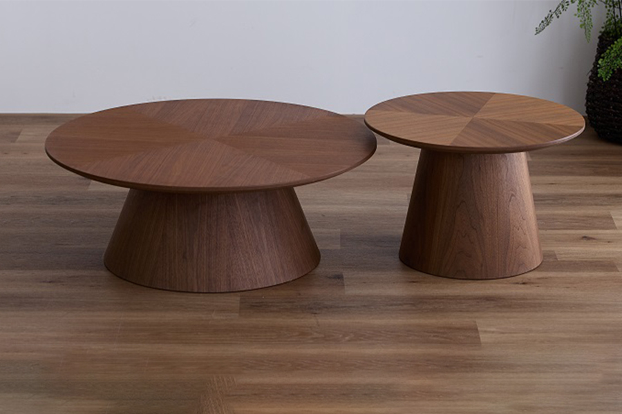 アルゴスⅡ リビングテーブル 90（Walnut） - ローテーブル・リビング