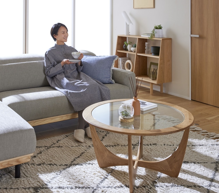 ZEES COFFEE TABLE｜LIXIL | Living Deli（リビングデリ）インテリアを