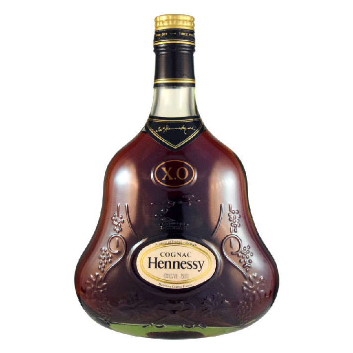Hennessy XO コニャック 金キャップ グリーンボトル 中国ラベル