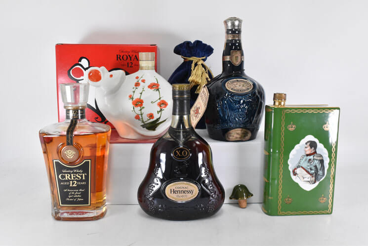 ヘネシーXO 未開封 金キャップ グリーンボトル 旧ボトル 未開封