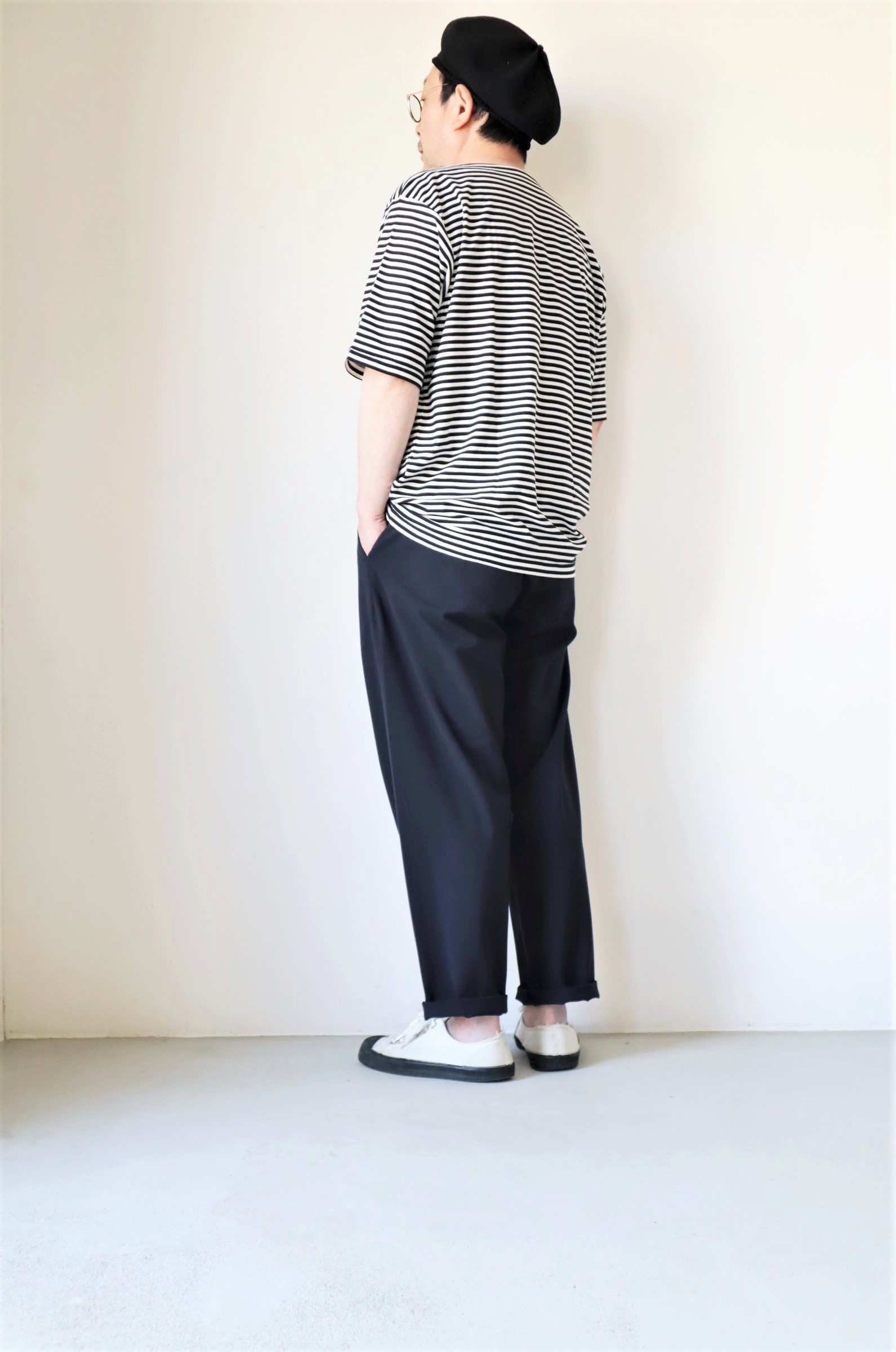 YAECA通販 ヤエカ取扱店 YAECA/CONTEMPO MEN/2wayパンツ タック