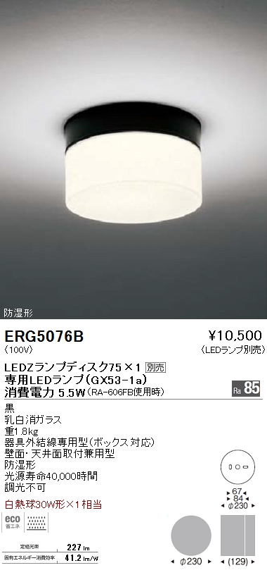 遠藤照明 店舗向け LEDZ ERS3727B 12灯セット（2015年製） 遠藤照明