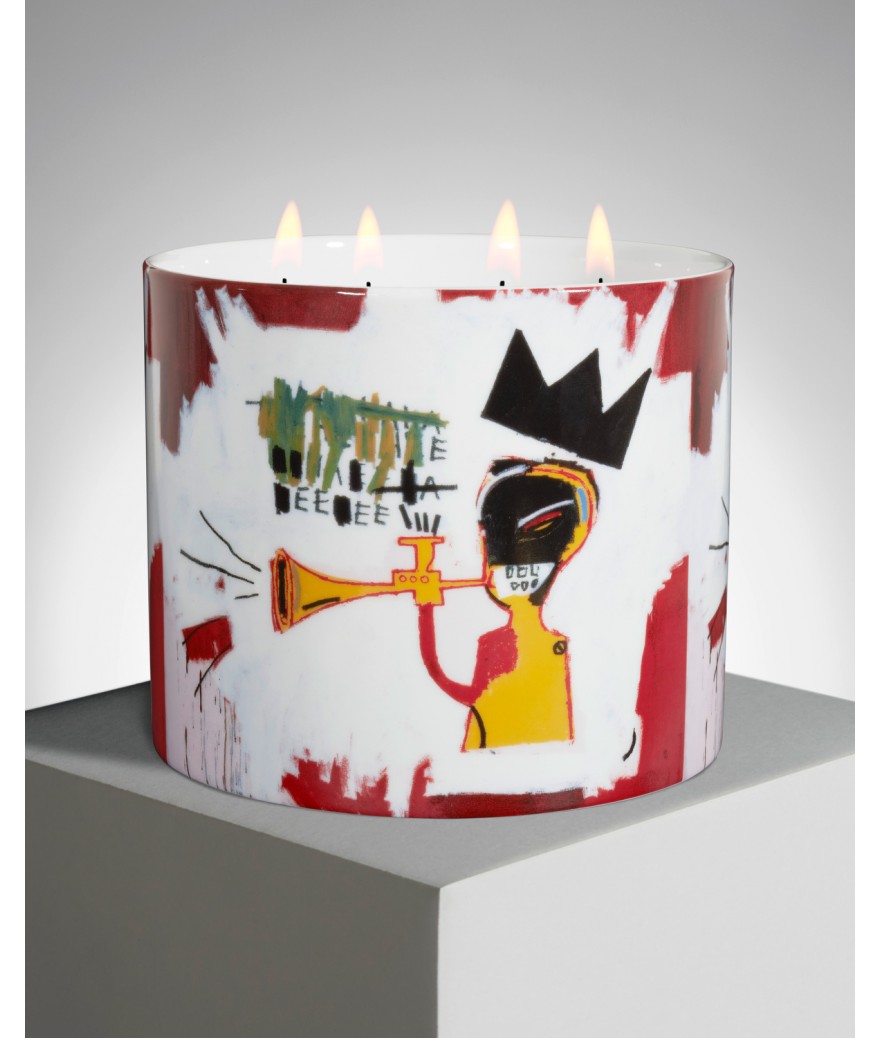 BASQUIAT giant perfumed candle 