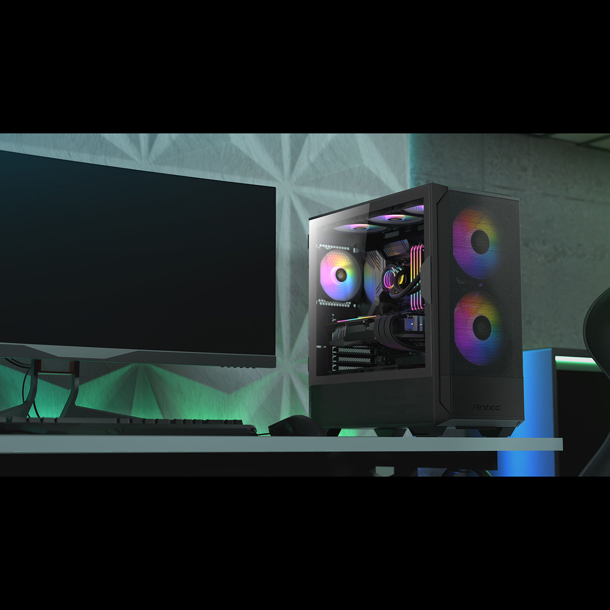 PCケース(自作PC用) ANTEC NX416L & B450 STEEL LEGEND PCケース(自作PC用)