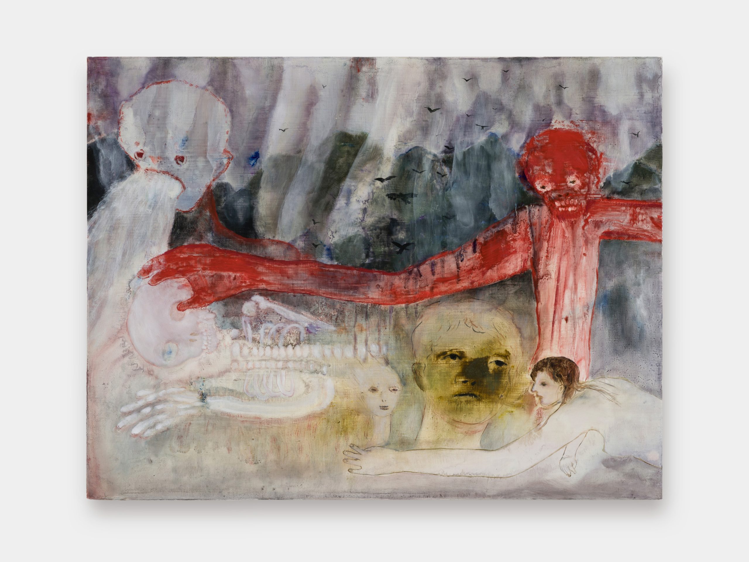 作者不明 油画？ 82.「タイトル不明」髙橋一善 油絵