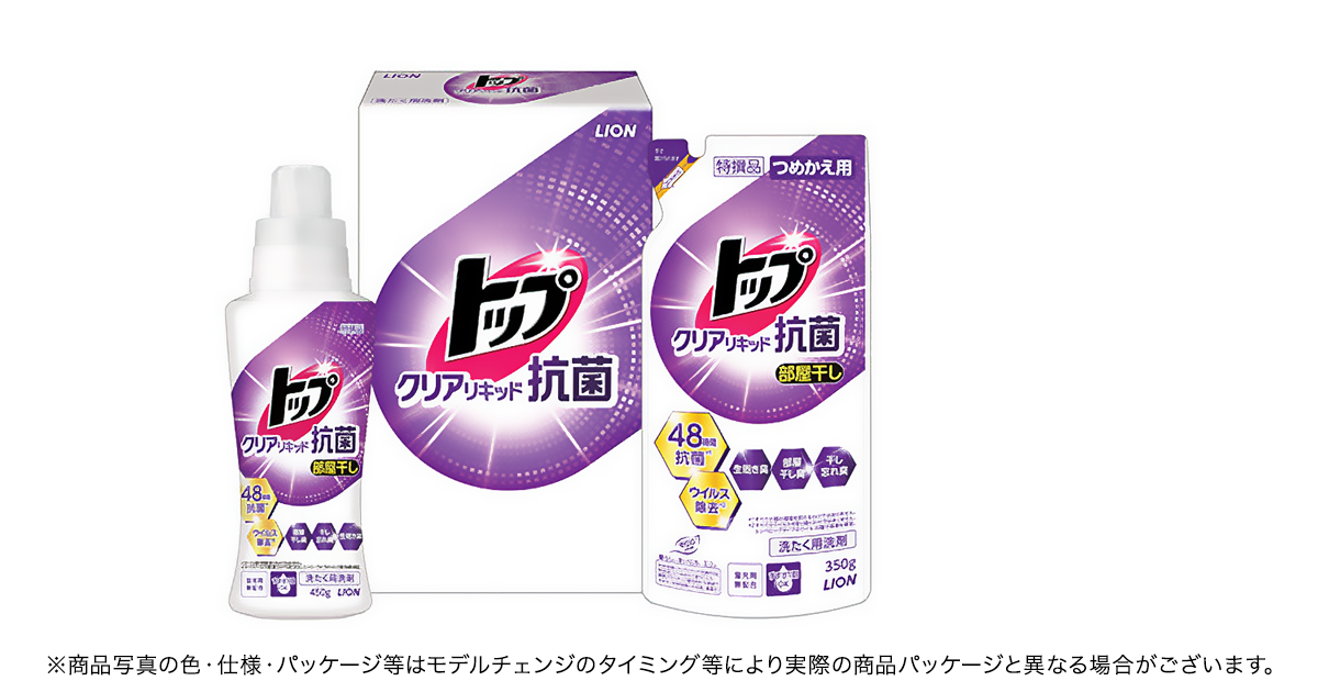 ライオン トップクリアリキッド抗菌バラエティギフト LKK-50V 香典返し