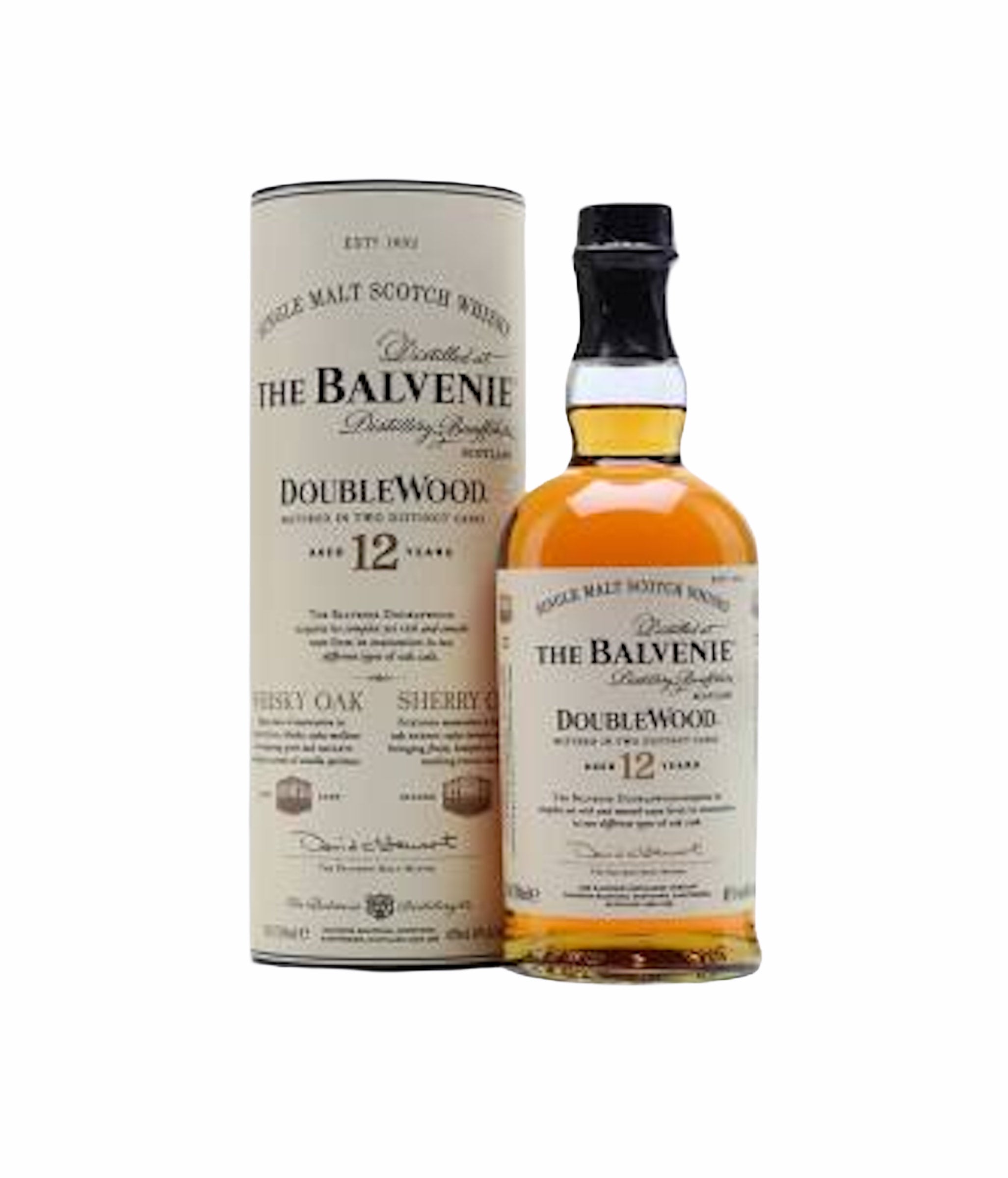 Balvenie DoubleWood 12 Year Old Single Malt Scotch Whisky 750ml