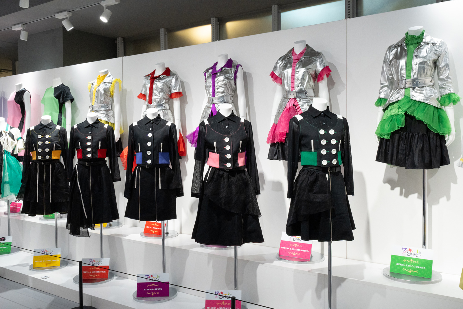 マクロスΔワルキューレ衣装展encoreアクリルボード箱推し全5種セット