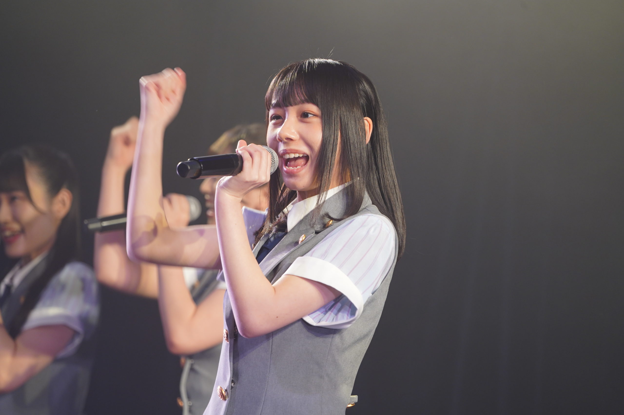 STU48 岡田奈々 直筆サイン入りチェキ ポラロイド写真 がんばろう