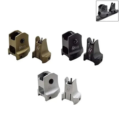 DD Fixed Metal Front Rear Sights Combo – m416gelblaster