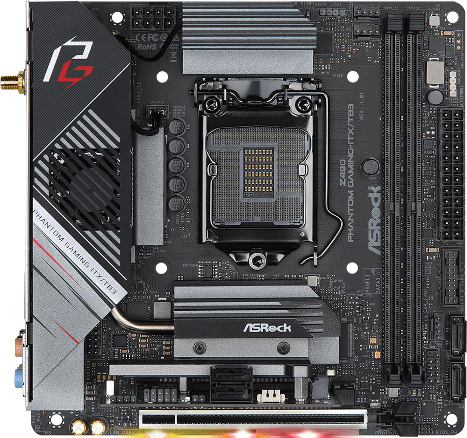 Asrock Z490 Phantom Gaming-ITX/TB3 - Motherboard Specifications On