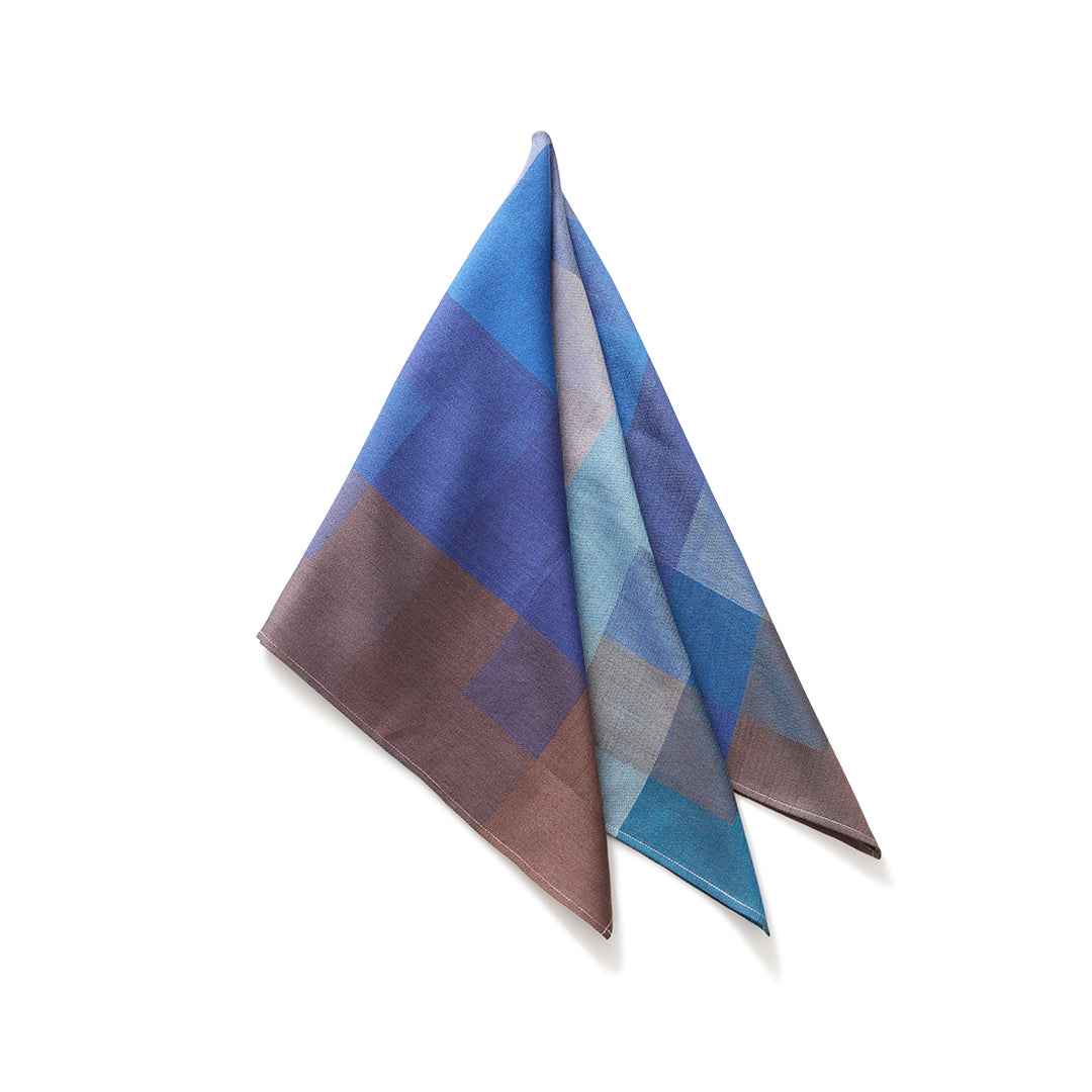 Block Check Silk Scarf with Ring – マザーハウス 公式サイト