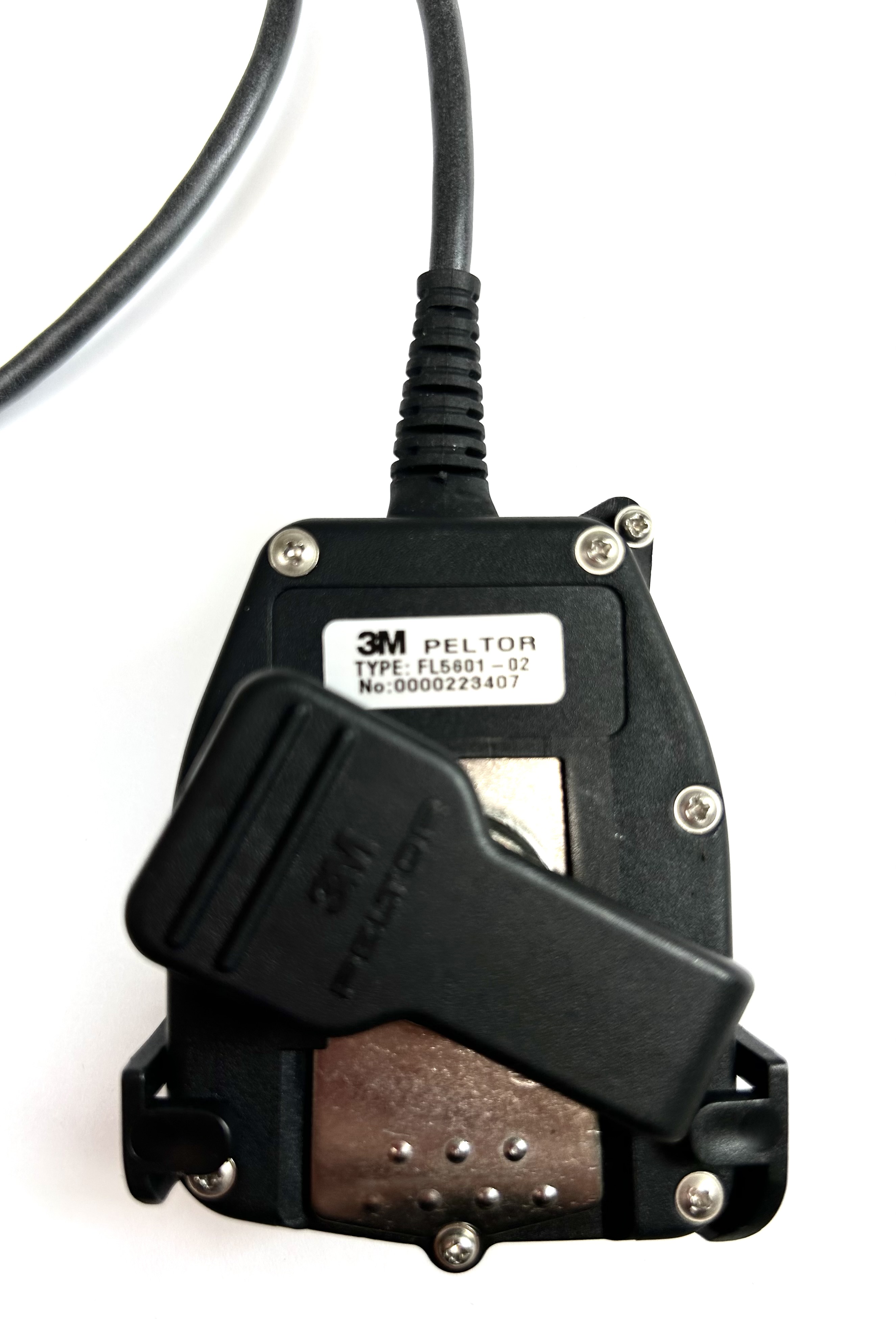 3M PELTOR PTT Radio Adapter FL5601-02 6 PIN - MOD Armory