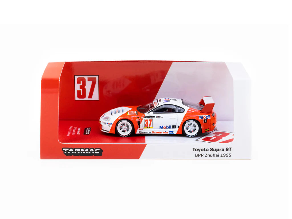 Tarmac Works 1:64 Toyota Supra (JZA80) GT #37 BPR Zhuhai 1995, P